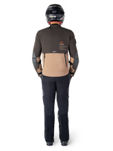 Load image into Gallery viewer, Alpinestars AMT-8 Stretch Drystar Xf Jacket - Dark Brown/Dark Khaki