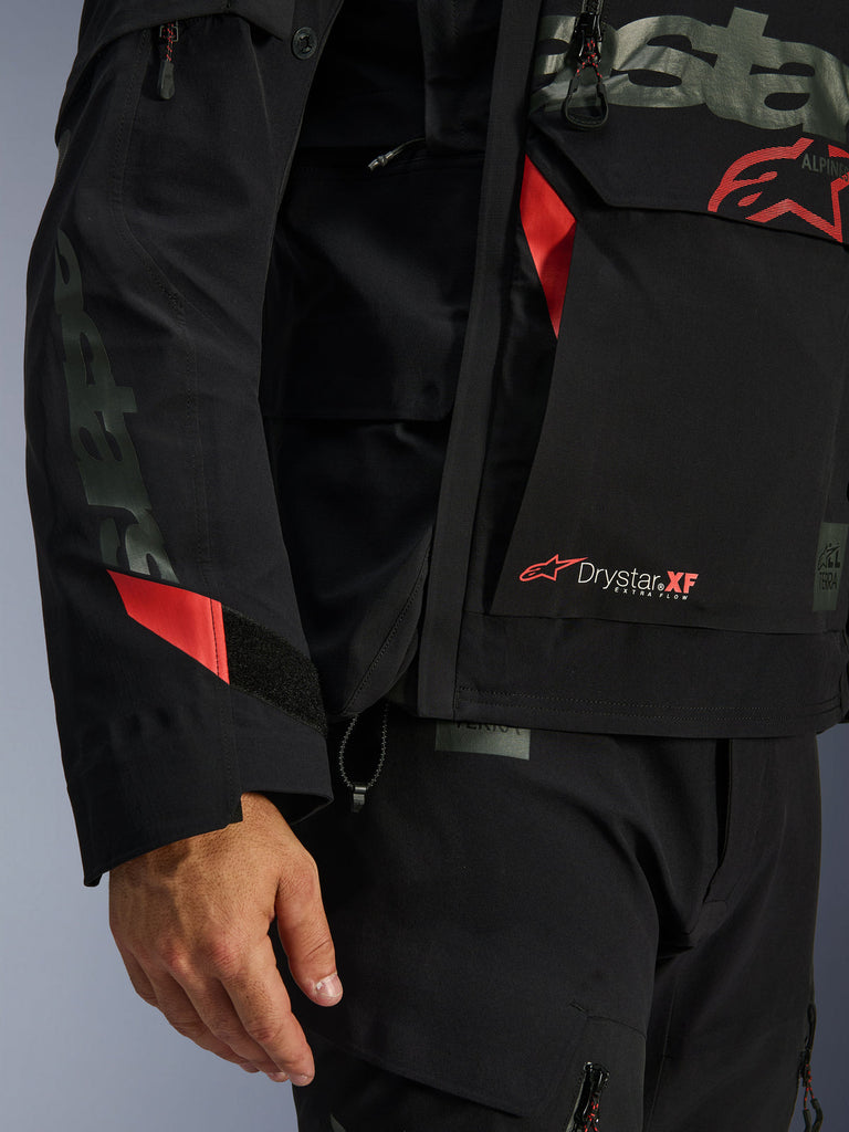 Alpinestars Halo Pro Drystar XF Laminated Jacket - Black / Dark Shadow