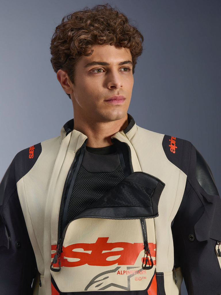 Alpinestars Halo Pro Drystar XF Laminated Jacket - Mastic Black