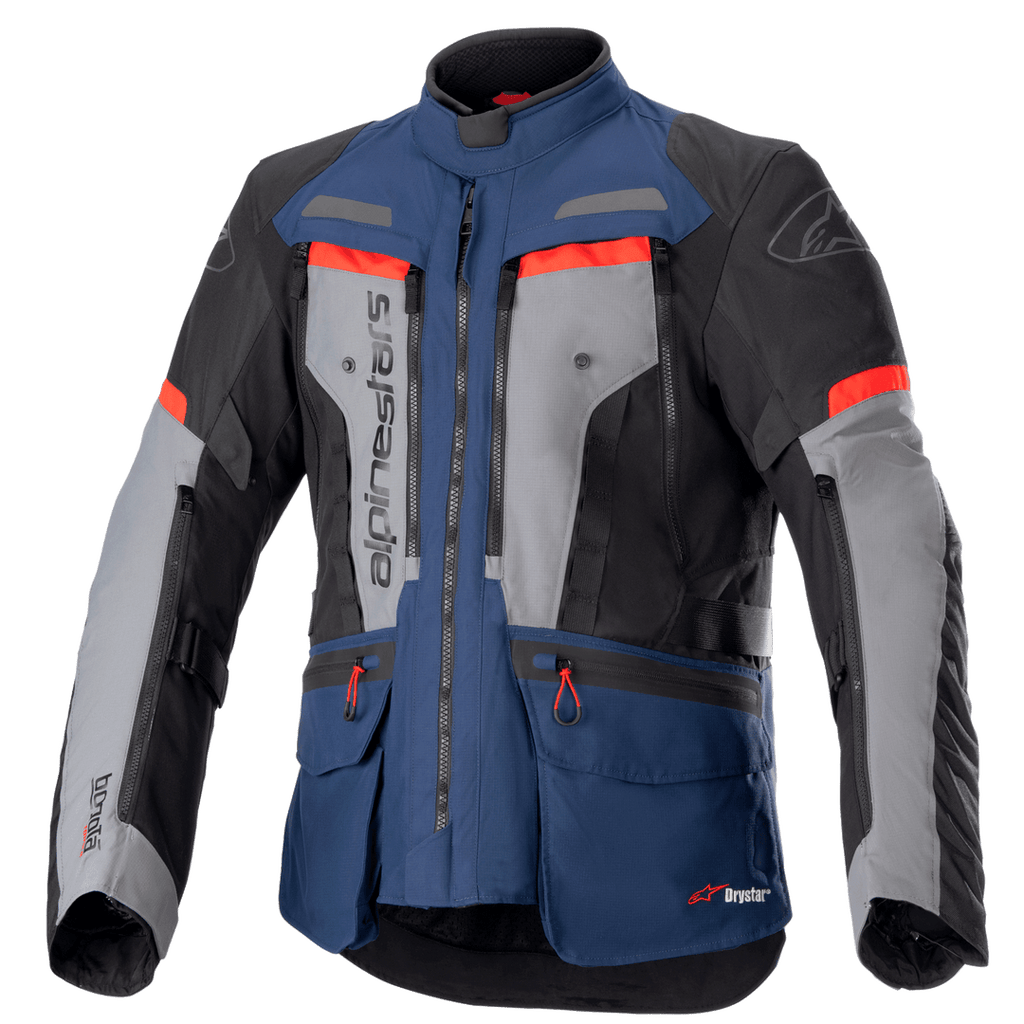 Alpinestars Bogota Pro Drystar Jacket - Dark Blue/Black/Red - View 1 | Everest Motorcycles