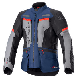 Alpinestars Bogota Pro Drystar Jacket - Dark Blue/Black/Red - View 1 | Everest Motorcycles