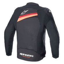Load image into Gallery viewer, Alpinestars T-GP Plus R V4 Airflow Motorcycle Jacket - Black/Fluro-Red - View 2 | Everest Motorcycles
