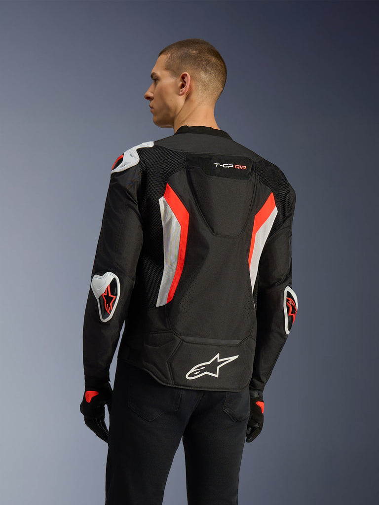 Alpinestars T-GP Air Riding Jacket - Black / Fluoro Red