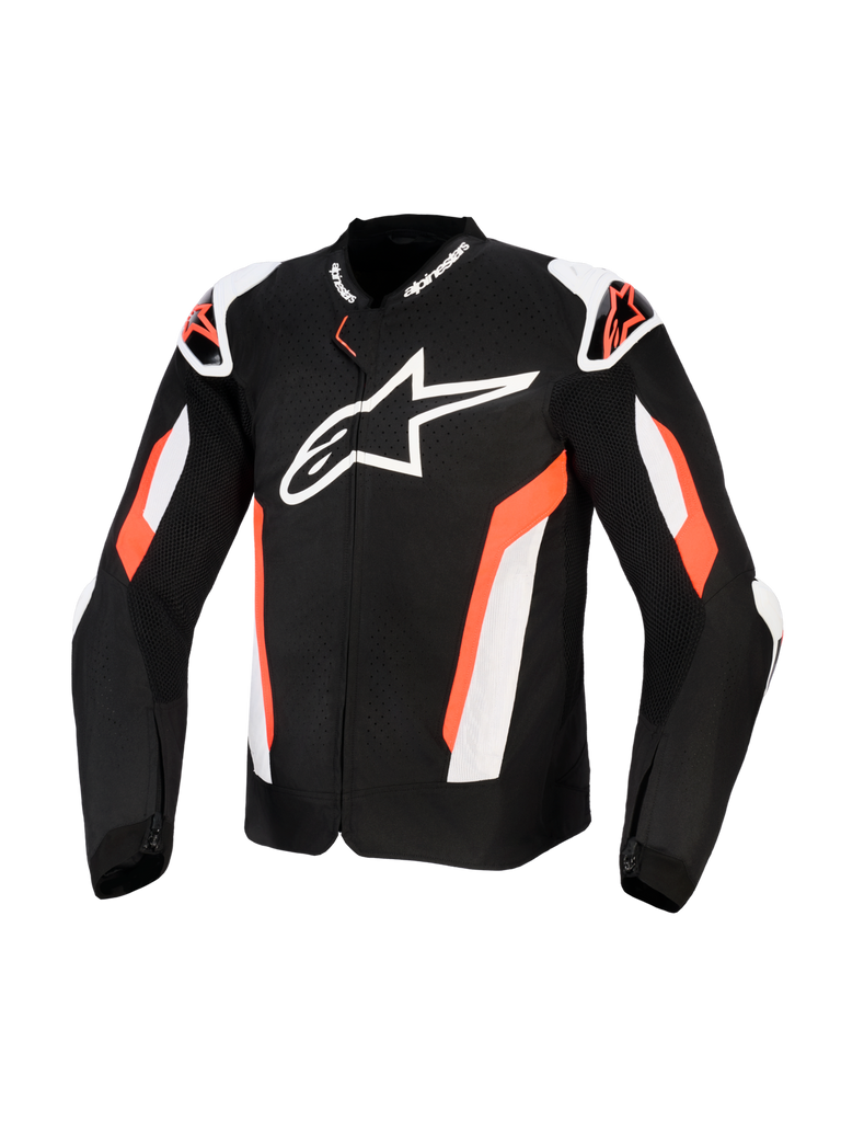 Alpinestars T-GP Air Riding Jacket - Black / Fluoro Red