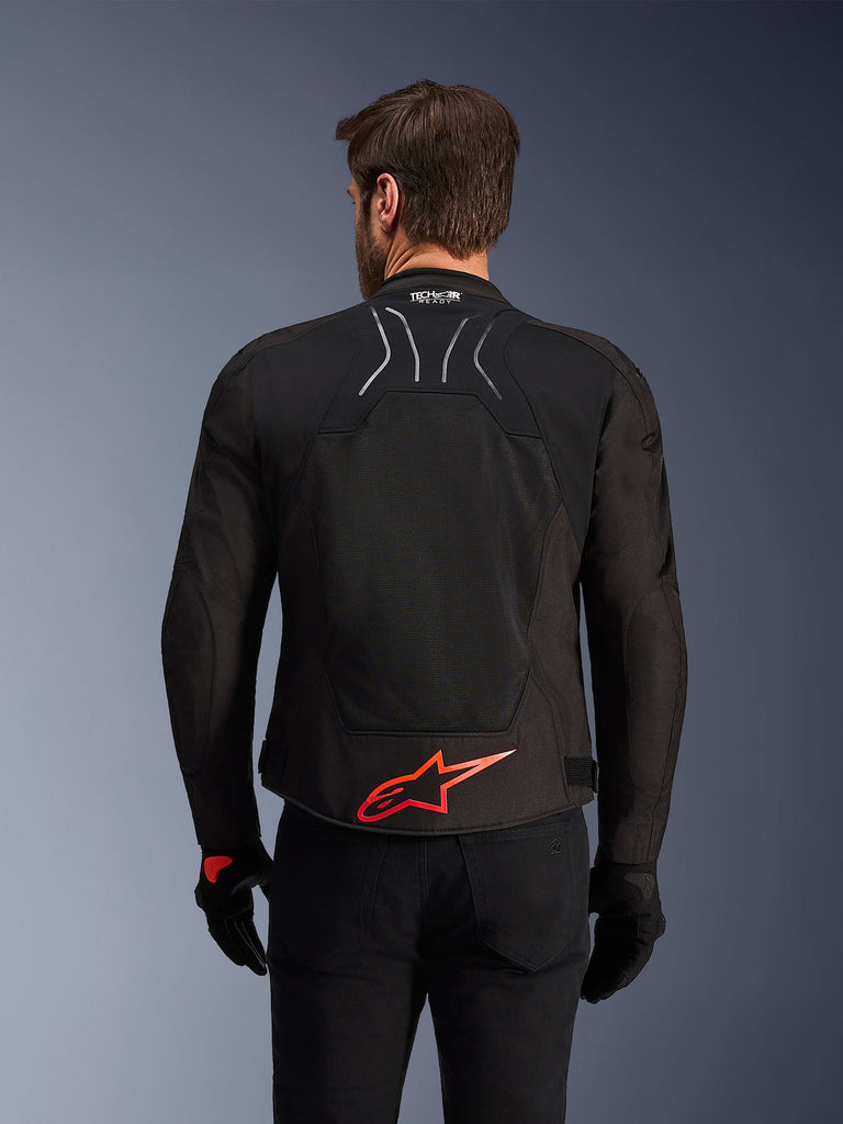 Alpinestars SMX Air Riding Jacket - Black / Bright Red / White