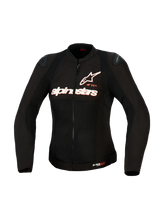 Load image into Gallery viewer, Alpinestars Women's SMX Air Riding Jacket - Black / White / Red Fluo