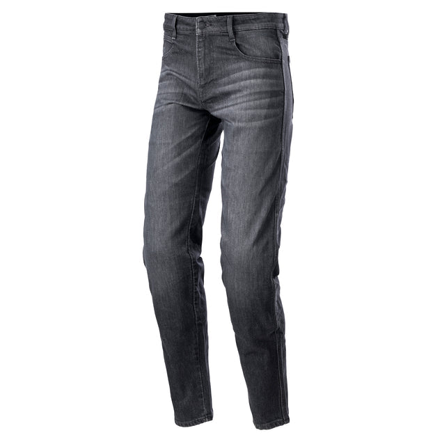 Alpinestars Sektor Regular Fit Technical Denim Pants - Black Washed - View 1 | Everest Motorcycles
