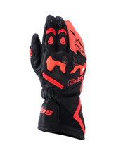 Load image into Gallery viewer, Alpinestars SP-9 Riding Gloves - Black / Fluo Red