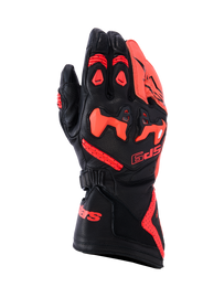 Alpinestars SP-9 Riding Gloves - Black / Fluo Red