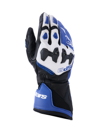 Alpinestars SP-9 Riding Gloves - Bright Blue / Navy / White