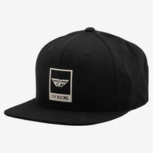 Load image into Gallery viewer, Fly Racing Boss Hat - Black/White