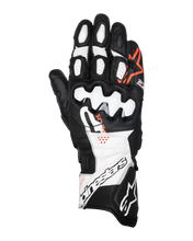 Load image into Gallery viewer, Alpinestars Gp Plus R V3 Leather Gloves - Black/White/Fluro-Red
