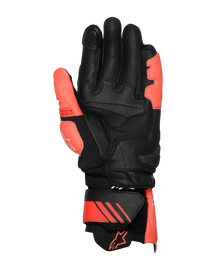 Alpinestars Gp Plus R V3 Leather Gloves - Bright-Red/Red-Fluro/Black - View 2 | Everest Motorcycles