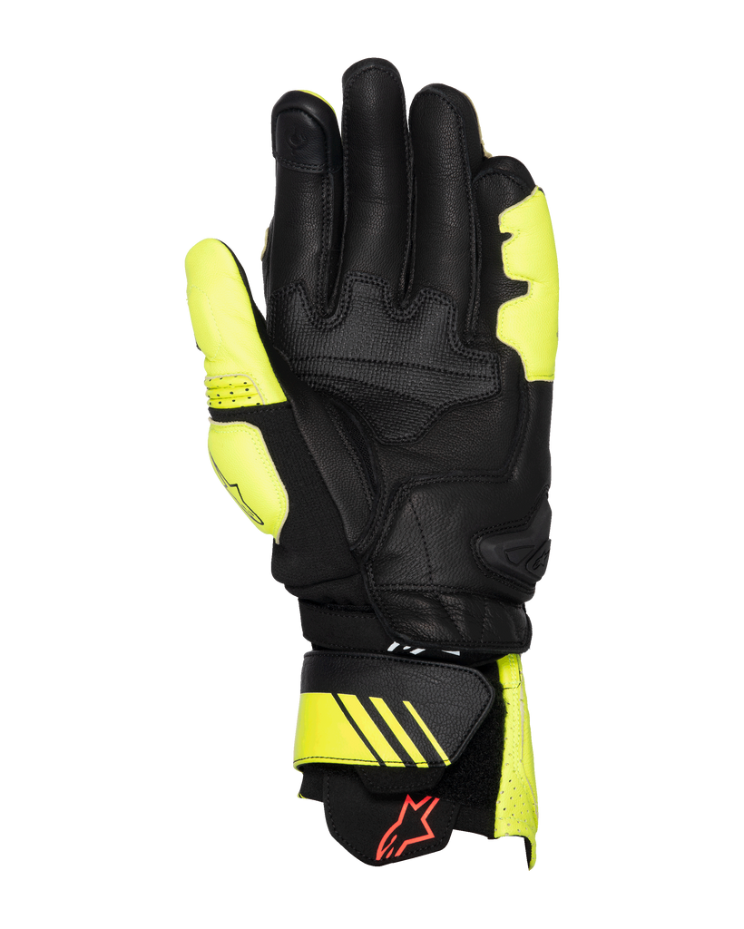 Alpinestars Gp Plus R V3 Leather Gloves - Fluro-Yellow/Black
