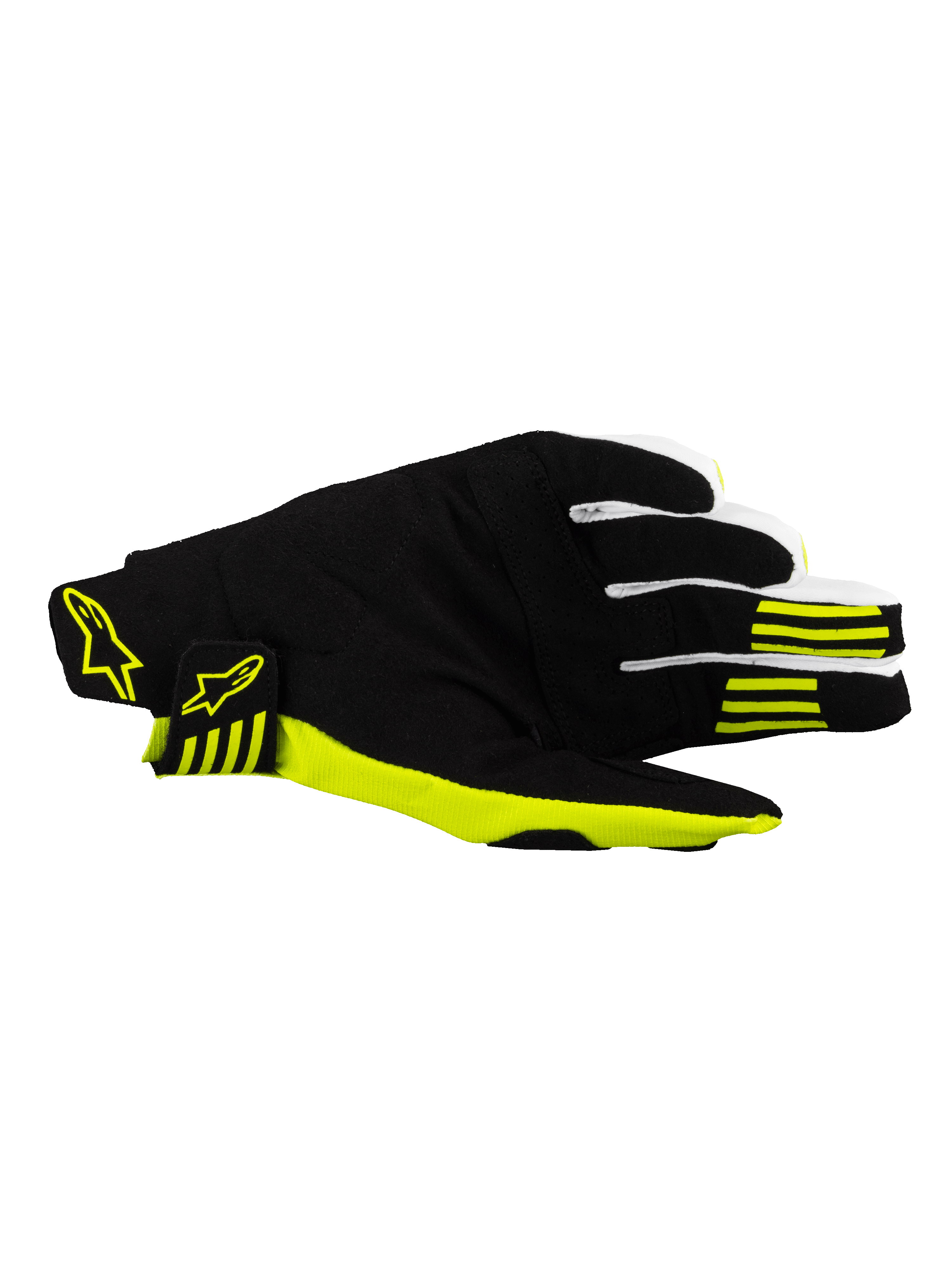 Alpinestars 2025 Techstar Gloves - Black/Yellow Fluo