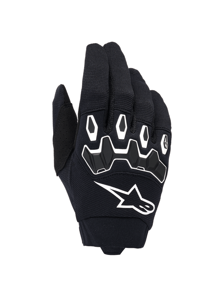 Alpinestars 2026 Full Bore V2 Gloves - Black/White | Everest Motorcycles