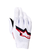 Load image into Gallery viewer, Alpinestars 2026 Supertech MX Gloves - White/ Black/ Fire-Red | Everest Motorcycles
