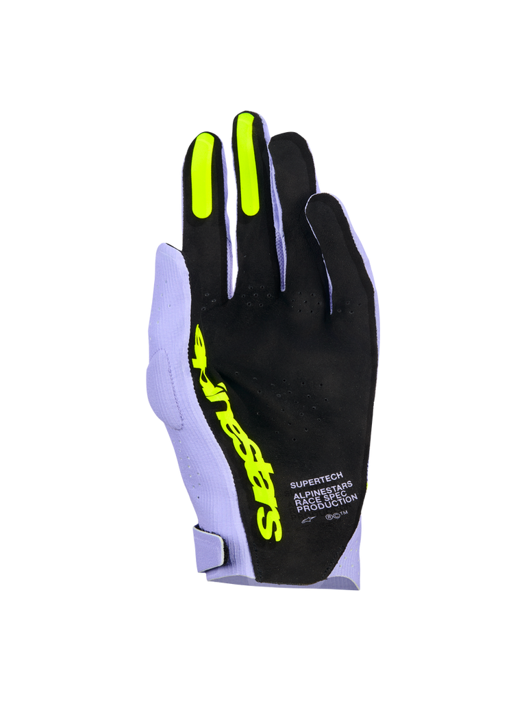 Alpinestars 2026 Supertech MX Gloves - Lavender/Violet Fluo/Yellow - View 2 | Everest Motorcycles