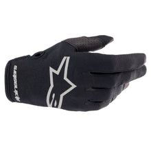 Load image into Gallery viewer, Alpinestars 2023 Radar Gloves - Black/Brushed Silver - View 1 | Everest Motorcycles