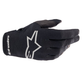 Alpinestars 2023 Radar Gloves - Black/Brushed Silver - View 1 | Everest Motorcycles