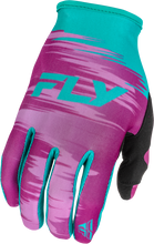 Load image into Gallery viewer, Fly Racing 2026 Lite Women's Gloves - Pink/Turquoise