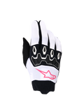 Alpinestars 2026 Stella Full Bore V2 Women's Gloves - White/Pink/Fluo Black