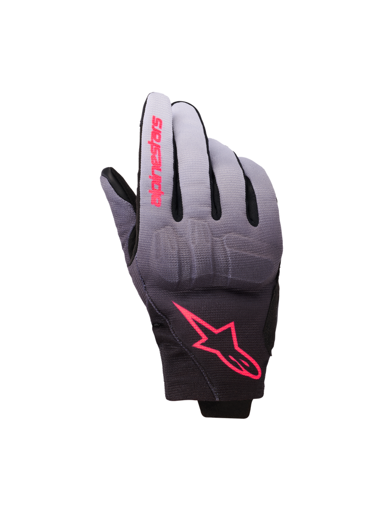 Alpinestars Women's Reef V2 Gloves - Gray / Black / Fluo Pink