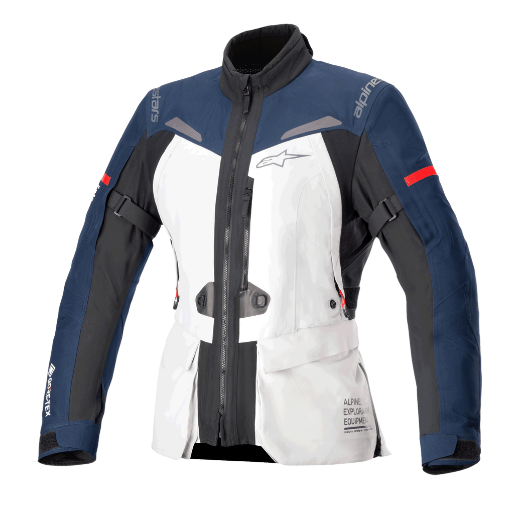 Alpinestars St7 2L Gore-Tex Women Jacket - Ice Gray/Dark Blue/Black