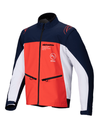 Alpinestars Lite-Dura Softshell Jacket - Navy/Hot Orange/White