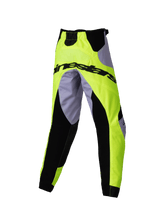 Load image into Gallery viewer, Alpineatsrs 2025 Kids Racer Veil Pants - Gray Fluro Yellow