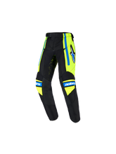Load image into Gallery viewer, Alpinestars 2026 Racer Nomur Kids Pants - Dark-Navy Fluro-Yellow Ucla-Blue - View 1 | Everest Motorcycles