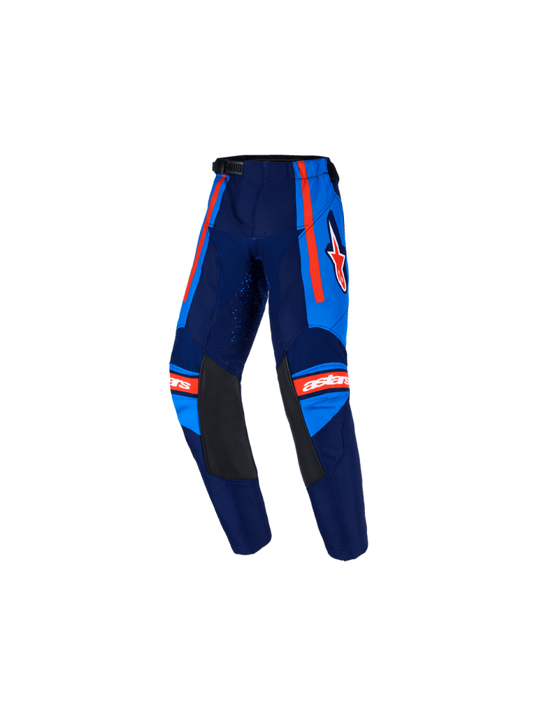 Alpinestars 2026 Racer Nomur Kids Pants - Dark Navy/Orange/Ucla Blue - View 1 | Everest Motorcycles