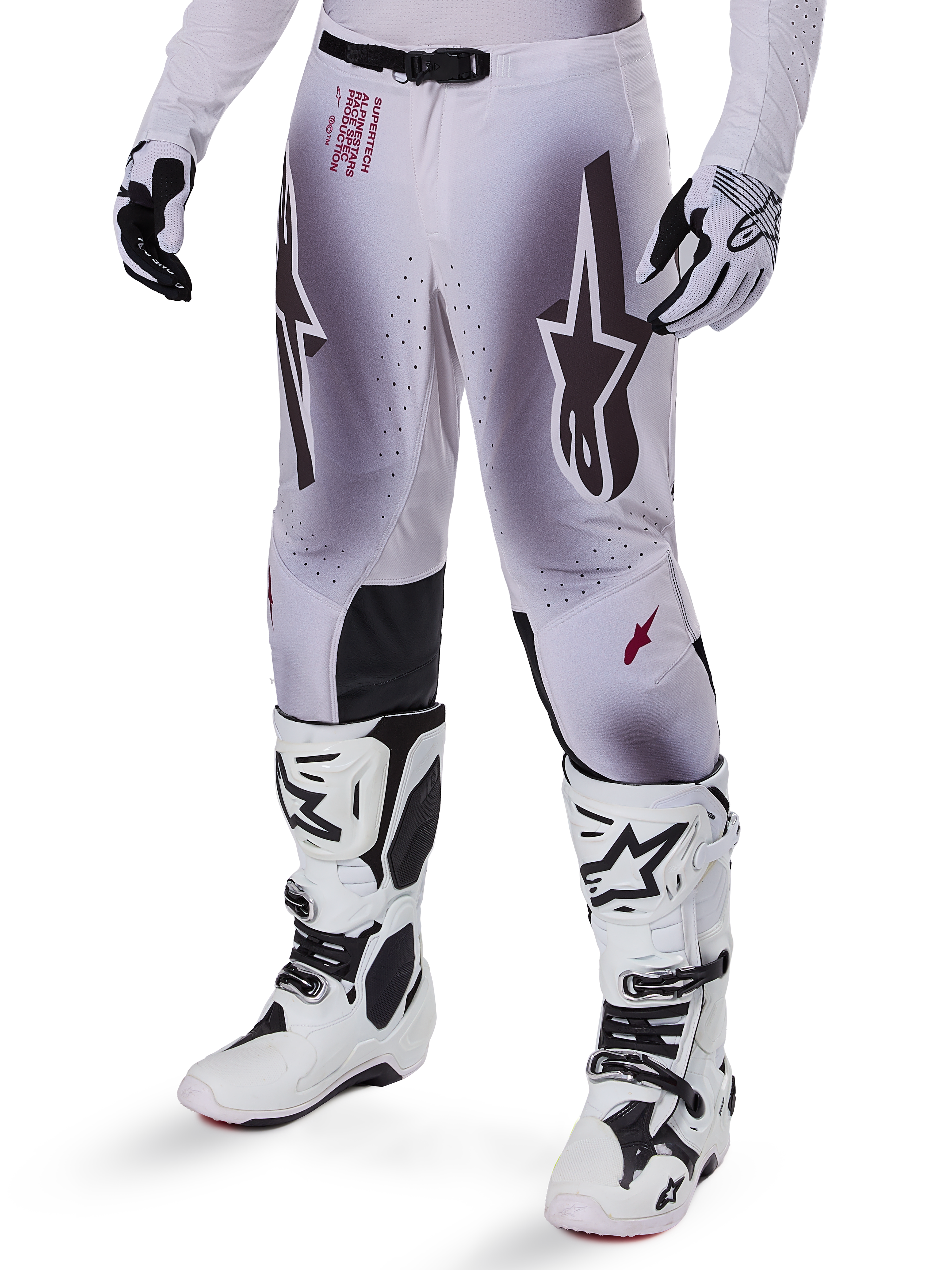 Alpinestars 2025 Supertech Maker Pants - Silver Black