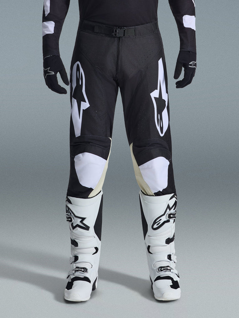 Alpinestars 2026 Racer Air Riway Pants - Black/White - View 3 | Everest Motorcycles