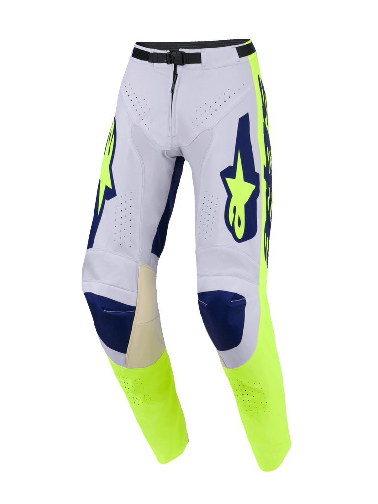 Alpinestars 2026 Racer Air Riway Pants - Light Green/Yellow Fluo/Blue - View 1 | Everest Motorcycles