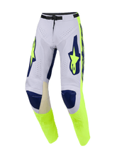 Load image into Gallery viewer, Alpinestars 2026 Racer Air Riway Pants - Light Green/Yellow Fluo/Blue - View 1 | Everest Motorcycles