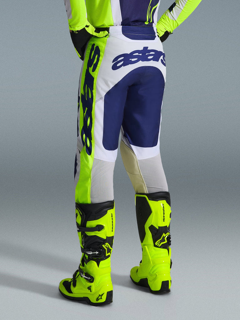 Alpinestars 2026 Racer Air Riway Pants - Light Green/Yellow Fluo/Blue - View 4 | Everest Motorcycles