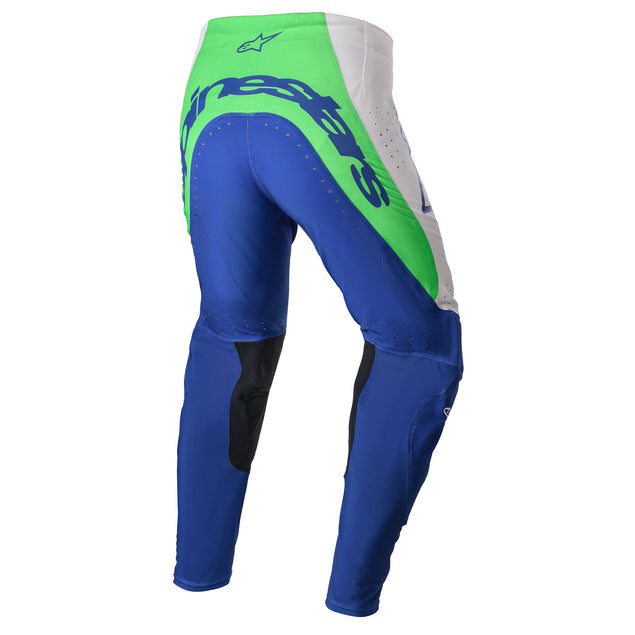 Alpinestars 2023 Supertech Risen Pants - Blue Ray White Greenfluro