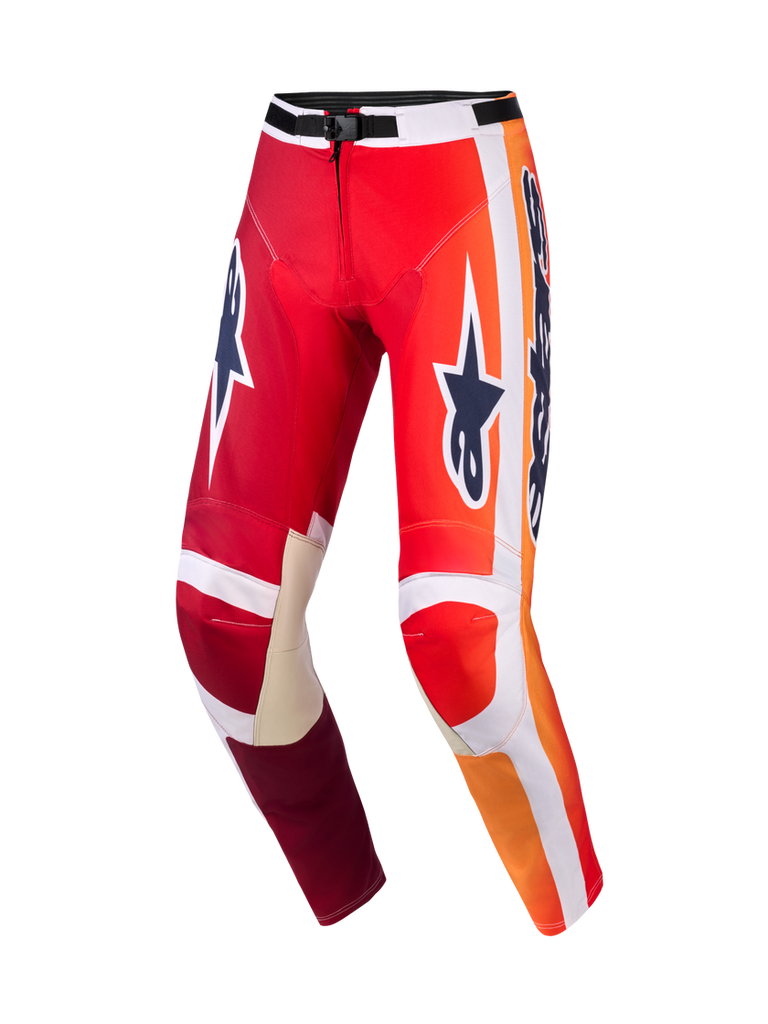 Alpinestars 2026 Racer Portl Pants - Red/Light Gray/Dark Gray - View 1 | Everest Motorcycles