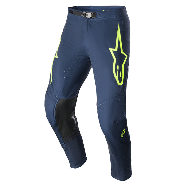 Alpinestars 2023 Supertech Bruin Pants - Night Navy Yellow Fluro