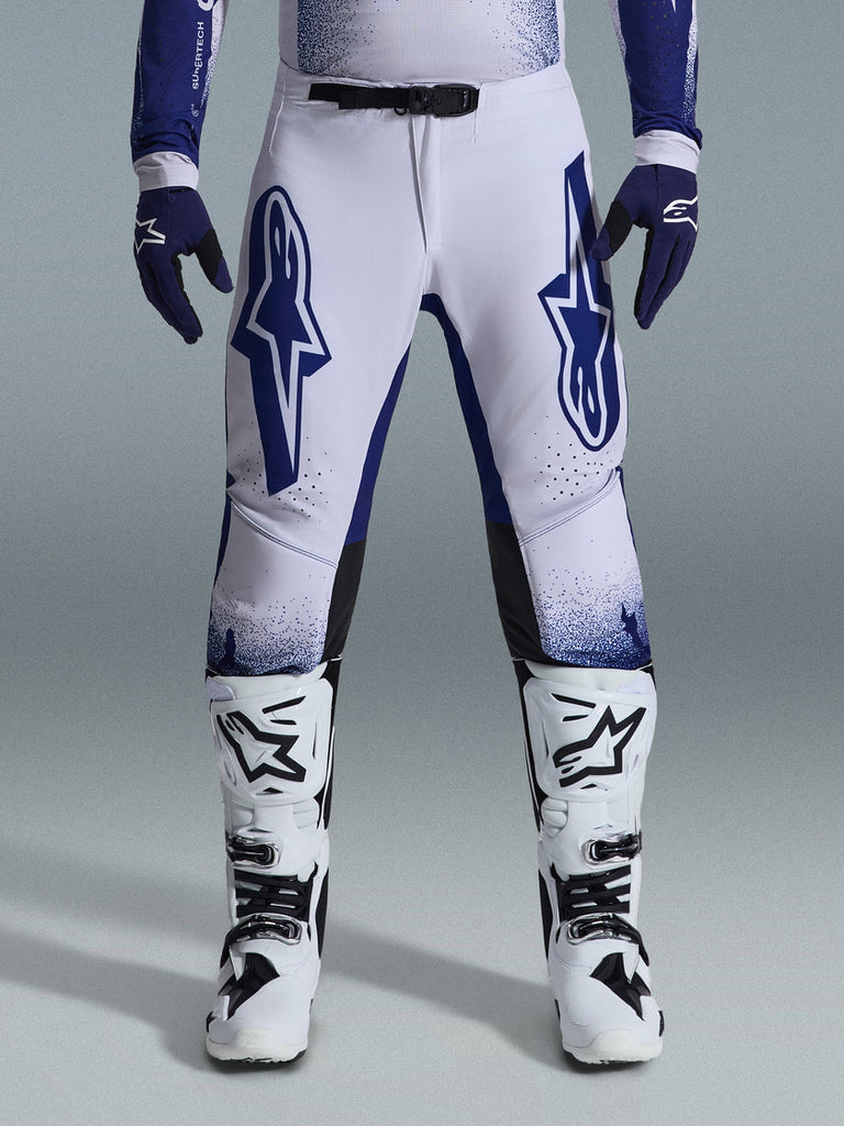 Alpinestars 2026 Supertech Scenz Pants - Light-Grey/Dark-Blue - View 3 | Everest Motorcycles