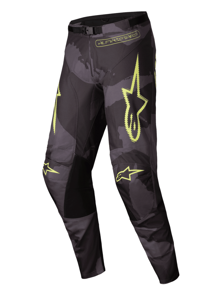 Alpinestars 2025 Racer Hollow Pants - Dark Camo Fluro Yellow