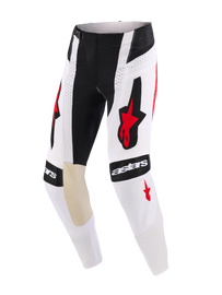 Alpinestars 2026 Techstar Knif Pants - Black/White/Red - View 1 | Everest Motorcycles