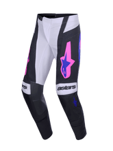 Load image into Gallery viewer, Alpinestars 2026 Techstar Knif Pants - Black/Light-Gray/Purple - View 1 | Everest Motorcycles