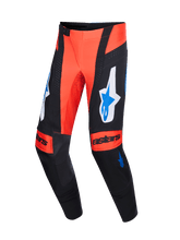Load image into Gallery viewer, Alpinestars 2026 Techstar Knif Pants - Orange/Black/Ucla Blue - View 1 | Everest Motorcycles