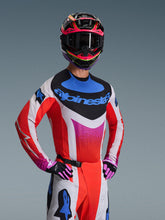 Load image into Gallery viewer, Alpinestars 2026 Techstar Knif Jersey - Light Gray/Orange/Fluro Black - View 4 | Everest Motorcycles