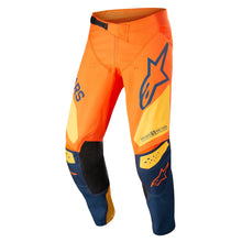 Load image into Gallery viewer, Alpinestars 2022 Techstar Factory Pants - Orange/Blue yellow