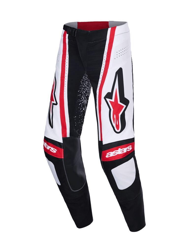 Alpinestars 2026 Techstar Nomur Pants - Black/White/Red - View 1 | Everest Motorcycles