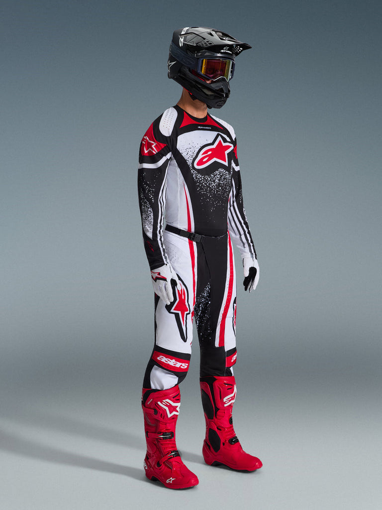 Alpinestars 2026 Techstar Nomur Pants - Black/White/Red - View 5 | Everest Motorcycles