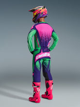 Load image into Gallery viewer, Alpinestars 2026 Techstar Nomur Pants - Deep-Purple/Green/Fluro Pink - View 6 | Everest Motorcycles